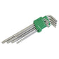 Sealey Security TRX-Star* Key Set 9pc Extra-Long AK7163