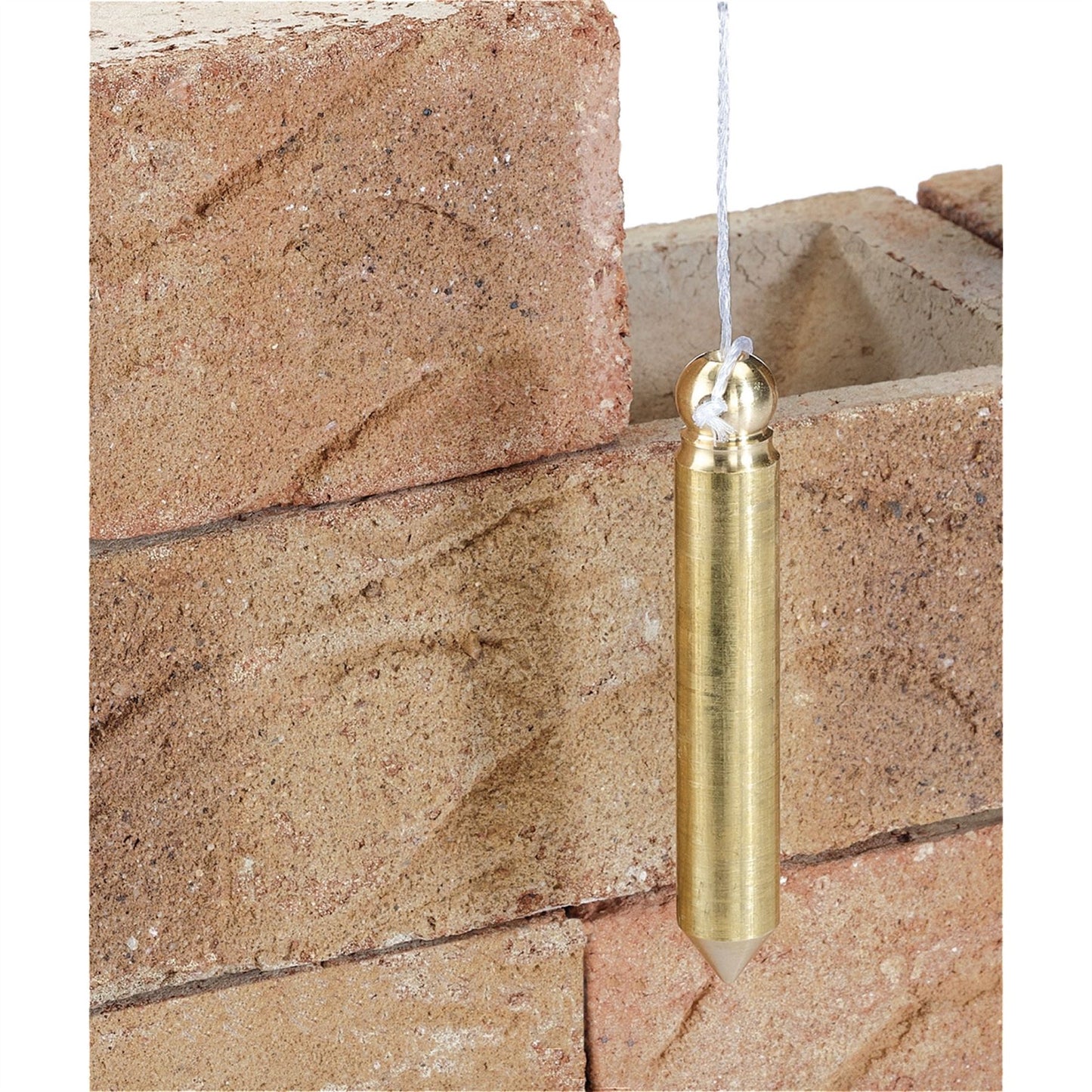 Draper Expert 100G Brass Plumb Bob with 5m Nylon Line Professional Tool 60698