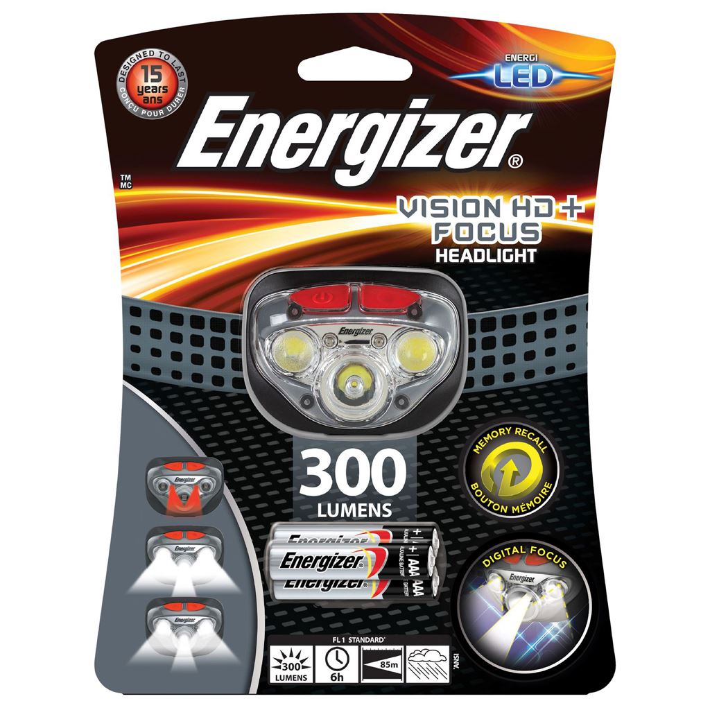 Energizer Head Lamp LED 53541280200 LED Light - EN53541280200