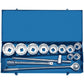 Draper 1" Sq. Dr. Metric Socket Set in Metal case (13 Piece) - 16441