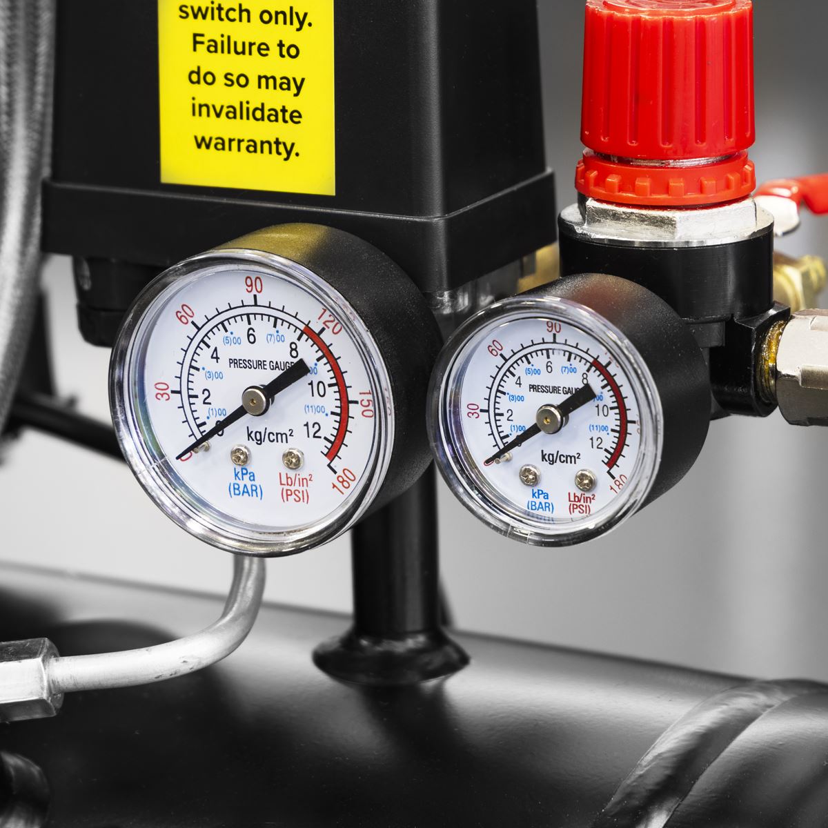 Sealey 24L Low Noise Oil Free Direct Drive Air Compressor 1hp SAC2400S
