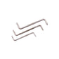 Amtech 3 Piece Offset Double Sided Angle Screwdriver Set Cranked Bent Wrench - L3700