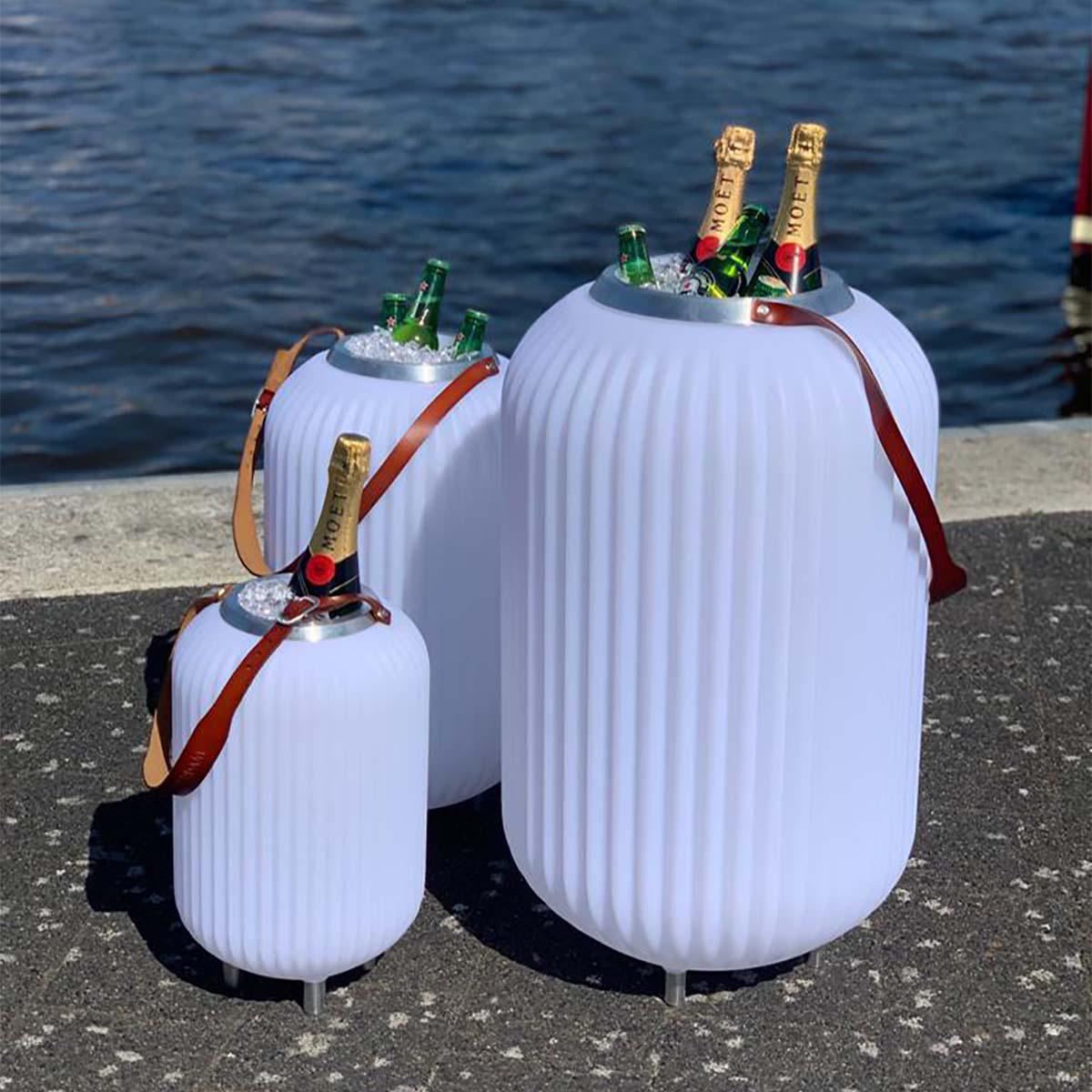 Nikki.Amsterdam The.Lampion L Bluetooth Speaker Lamp and Winecooler