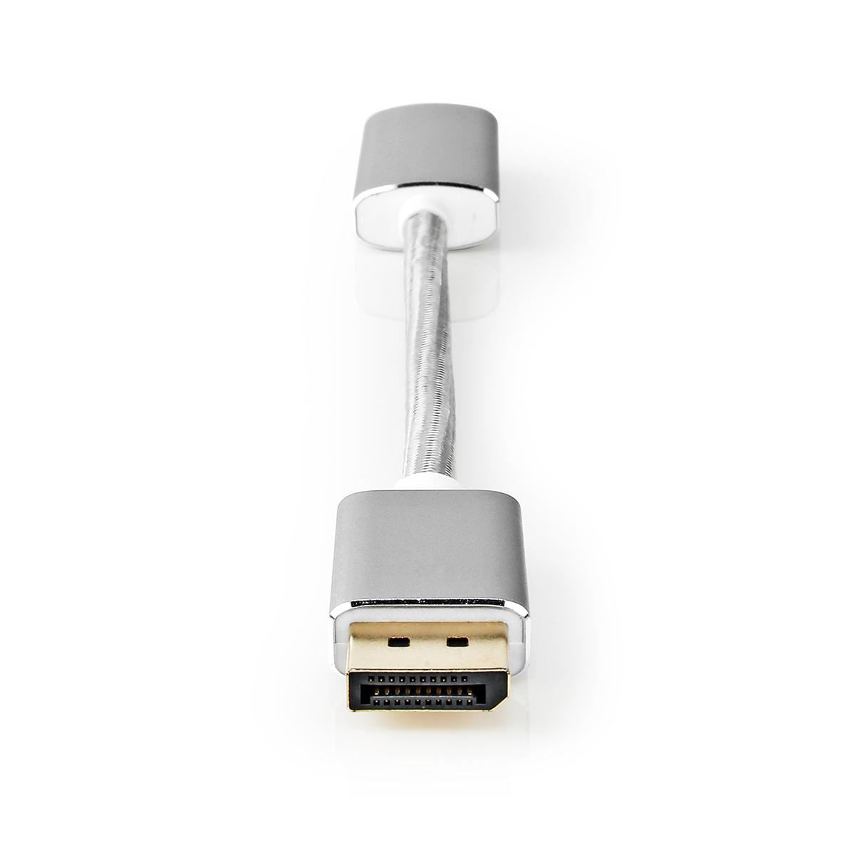 Nedis DisplayPort Cable DisplayPort Male HDMI Output 4K@60Hz Gold Plated 0.20m - CCTB37150AL02