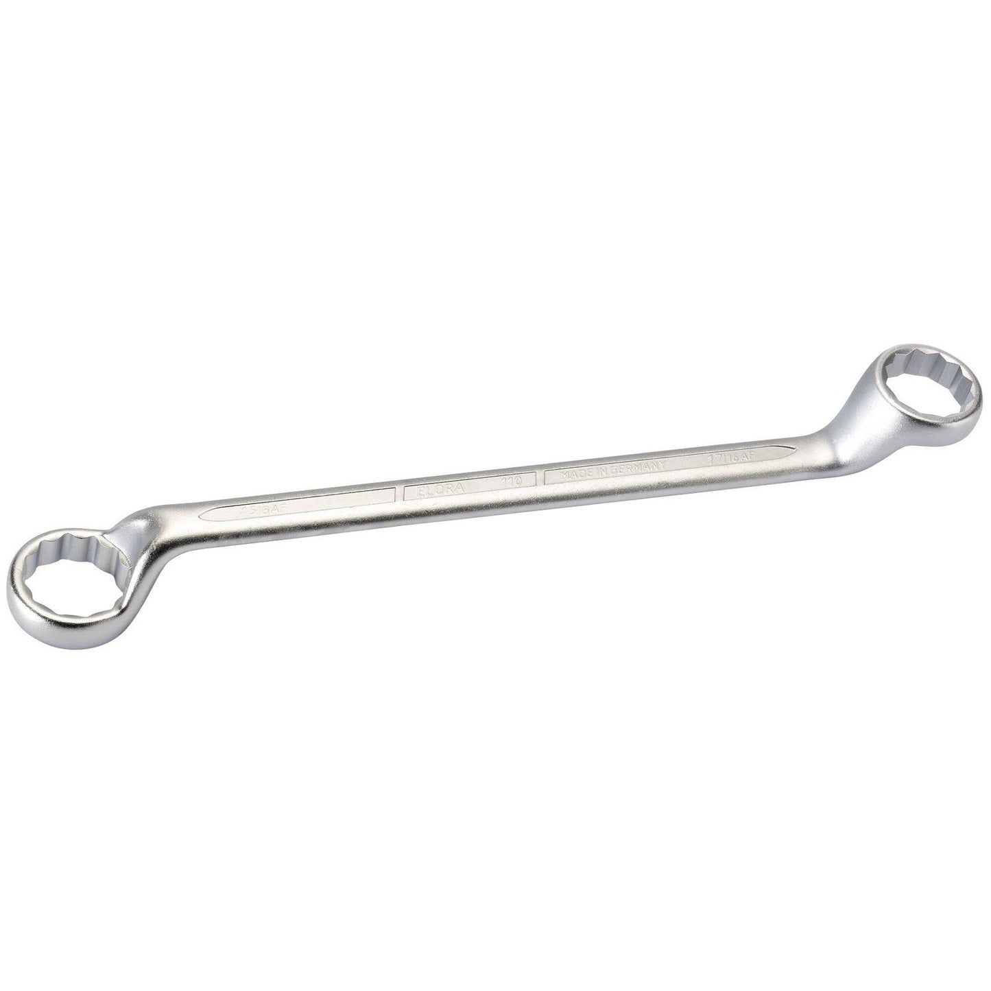 Elora 1.7/16 x 1.5/8" Elora Deep Crank Imperial Ring Spanner - 05955