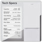 Baridi 60/40 Smart Frost Fridge Freezer 254L Capacity � White DH328