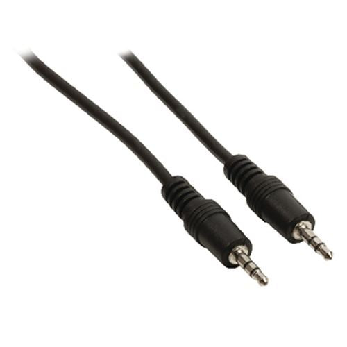 Glaxio Jack stereo audio cable 3.5 mm male - 3.5 mm male 2m black