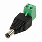Nedis CCTV Security Connector 2-Wire to Male DC 5,5 x 2,1mm CCTVCM10BK5 - CCTVCM11BK5