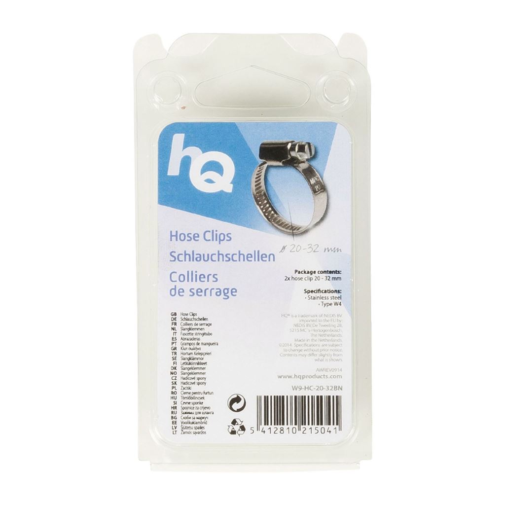 HQ 2x Hose clips 20-32 mm - WAHC2032