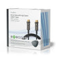 Nedis Ultra High Speed HDMI Cable AOC HDMI Connector to HDMI Connector 30m Black - CVBG3500BK300
