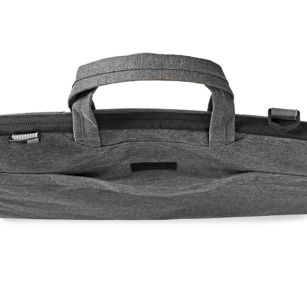 Nedis Notebook Bag Shoulder Strap 8 Storage Pockets 17" to 18" Black - NBBG17150BK