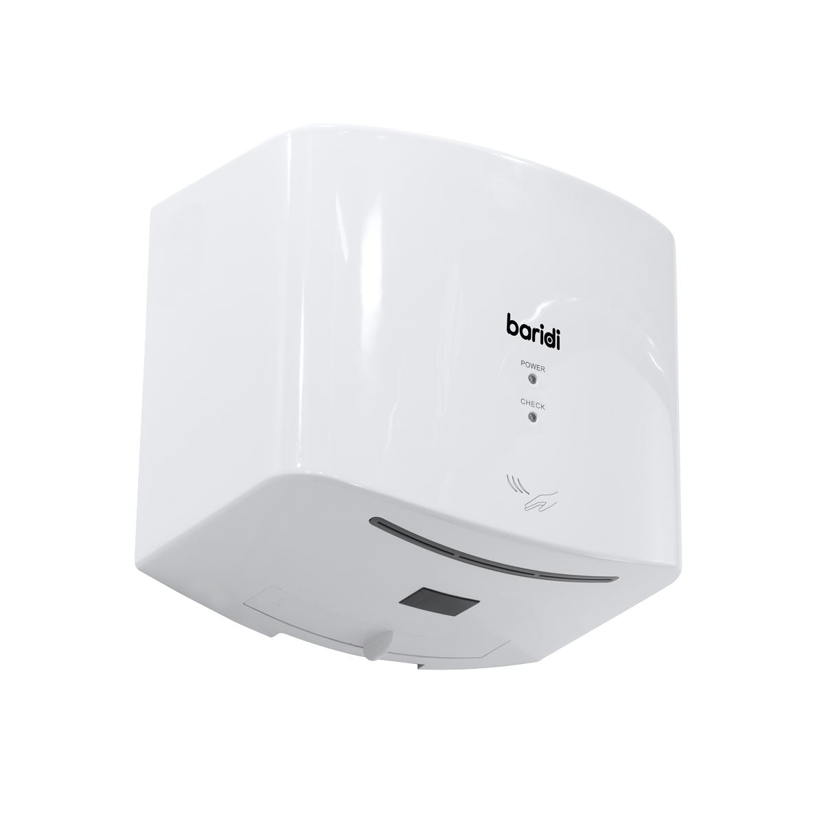 Baridi High Speed Hand Dryer with Auto Sensor 1400-1650W - White DH378