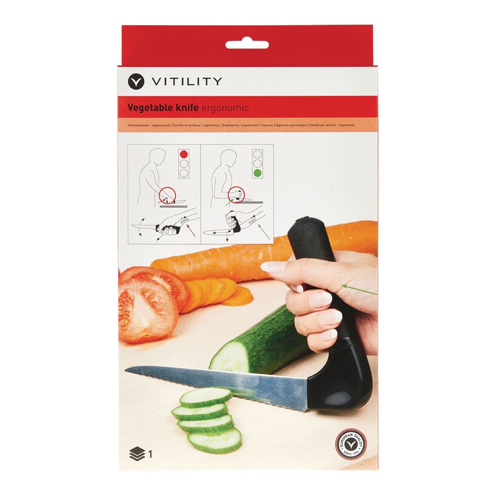 Vitility Vegetable Knife - Ergonomic