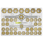 Sealey Tap & Die Set Hexagonal Metric & Imperial 86pc AK3086HIM