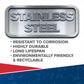 Sealey Stainless Steel Bucket Trowel - Rubber Handle - 180mm T1204