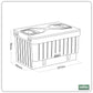 Dellonda Battery for Portable Fridges 11.1V DL169