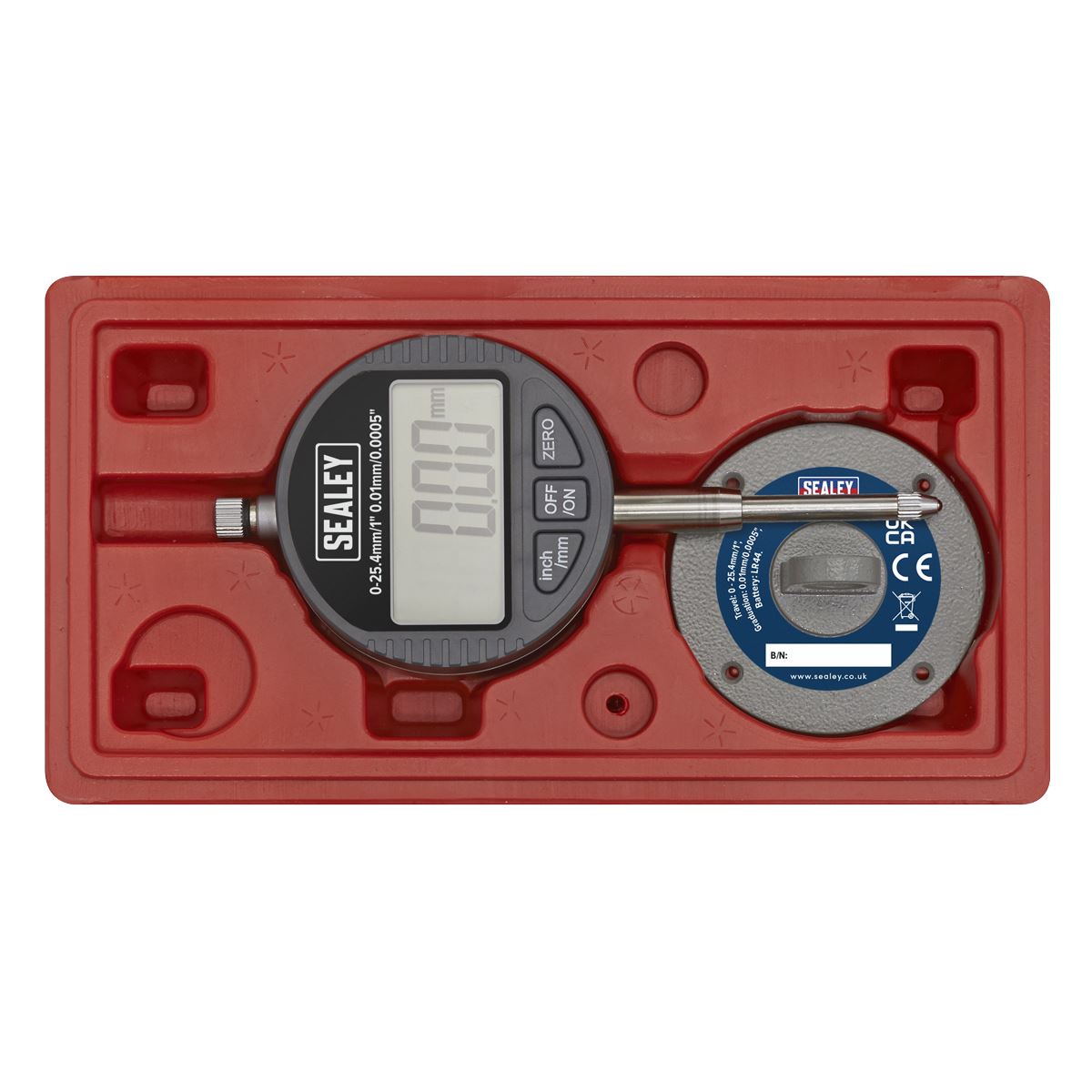 Sealey Dual Reading Digital Dial Bore Gauge DBG506D