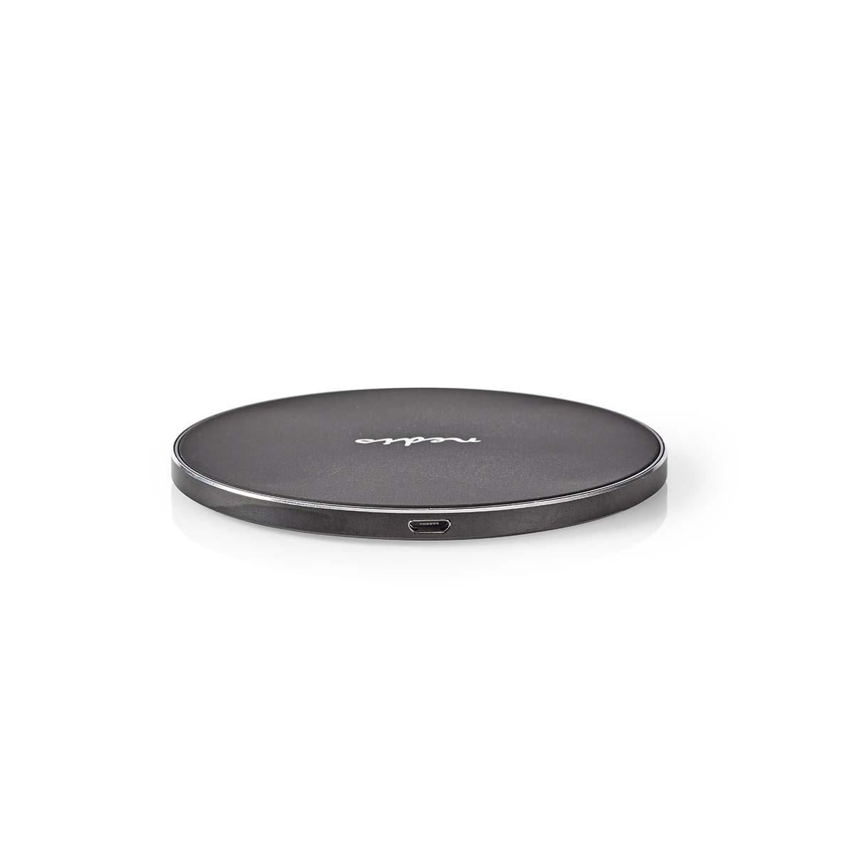 Nedis Wireless Fast Charger Station 10W Micro USB Black WCHAQ10W1BK