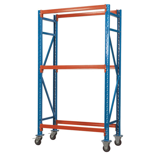 Sealey Two Level Mobile Tyre Rack 200kg Capacity Per Level STR007