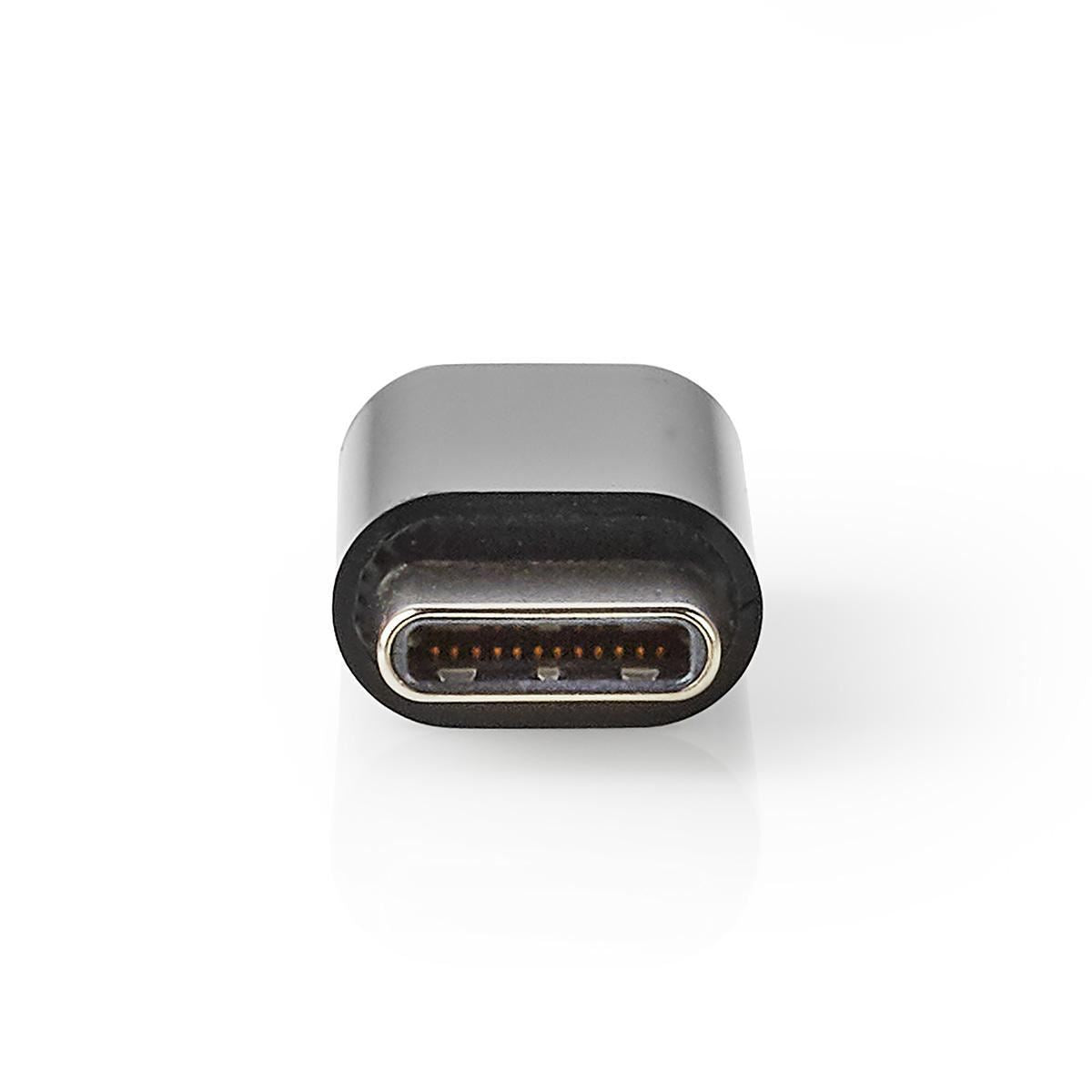 Nedis USB 2.0 Adapter Type-C Male to Micro B Female Black CCGP60910BK