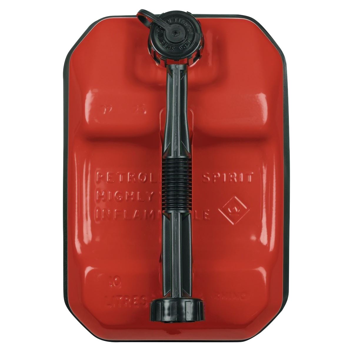 Sealey Jerry Can 10L - Red JC10RR