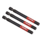 Sealey Premier Hex 6mm Impact Power Tool Bits 75mm - 3pc AK8264