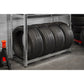 Sealey 2-Level Tyre Rack with Shelf 150kg Capacity Per Level STR008