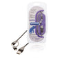 Bandridge 2-in-1 sync and charge cable USB 2A male to Micro B male with attached Lightning adapter 1m black - BBM39400B10