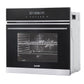 Sealey Baridi 60cm Built-In Fan Assisted, Single, Integrated 10 Function Electric Oven, Touchscreen Controls, 72L Capacity, Black/Stainless Steel DH200