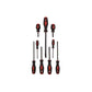 9 Piece Screwdriver Set 4 Phillips 5 Slotted Diy Tool Soft Grip Handles - L0820