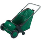 Draper 82754 Manual Push Rolling Garden Leaf Grass Sweeper Collector 21in