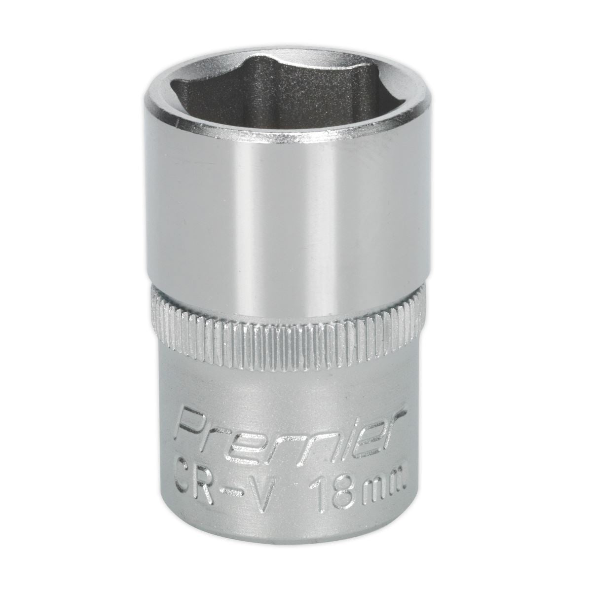Sealey WallDrive Socket 18mm 1/2"Sq Drive S1218