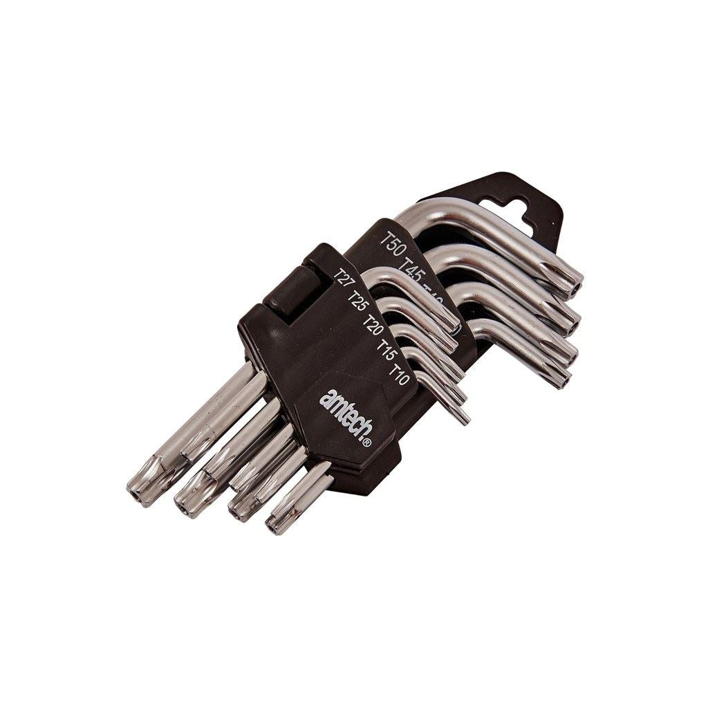 Amtech 9 Piece L Type Torx Key - I9130