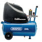 Draper 24978 24L 230V 1.1kW 1.5hp Oil Free Air Compressor 116 PSI 8 Bar