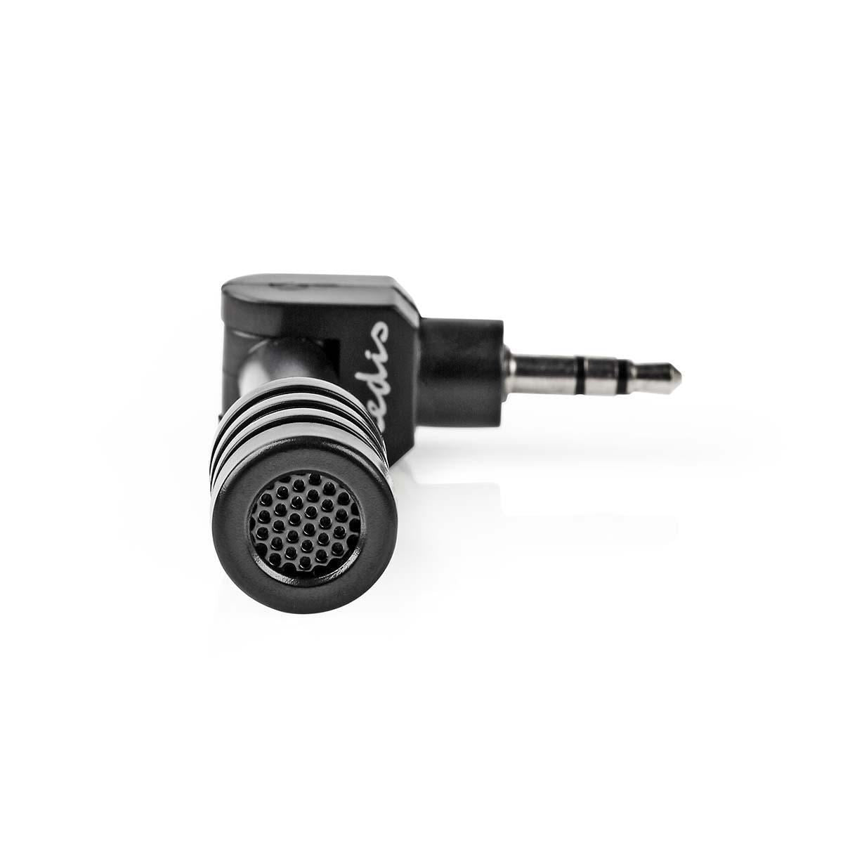 Nedis Wired Microphone Mini Plug-in 3.5mm Black MICMJ100BK