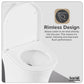 Baridi Close-Coupled Toilet Soft Close Seat, Dual Flush Cistern & Rimless Flush