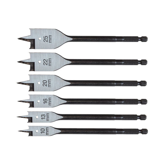 CK Tools Flat Wood Bit Set/6 T2942P