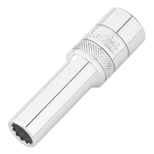 Draper Expert HI-TORQ 12-Point Metric Deep Socket, 1/2" Sq. Dr., 11mm