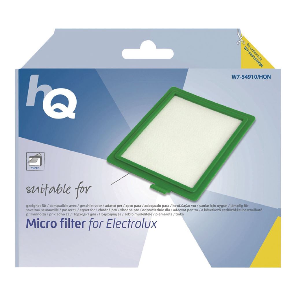 HQ Micro filter green frame Electrolux Clarion Z1912 1925 1935 1943 1947 Z1948 - VCFI210MIF