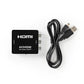 Nedis Composite Video to HDMI Converter 1-Way to 3x RCA (RWY) HDMI Output - VCON3456AT