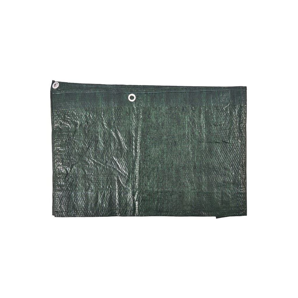 Green Heavy Duty 4x6ft Waterproof Tarpaulin Ground Sheet Light Weight Camping - S4905