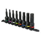 Sealey Hex Impact Socket Bit Set 8pc 1/2"Sq Drive AK56001