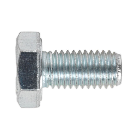 Sealey HT Setscrew M10 x 20mm 8.8 Zinc Pack of 25 SS1020