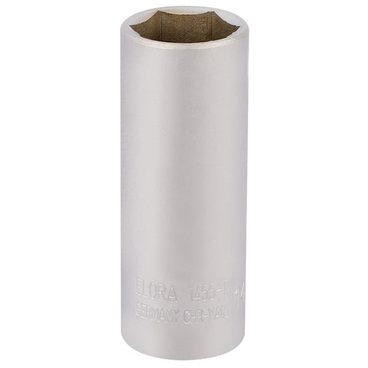 Draper 14mm 1/4" Square Drive Elora Deep Socket -No. 58734
