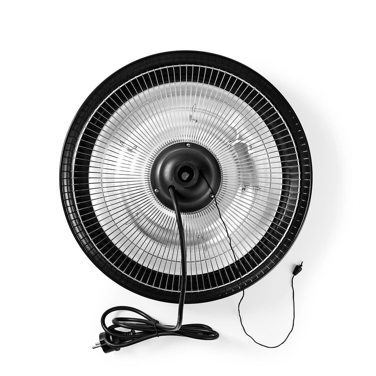 Nedis Patio Heater With Pole 200cm 1500W IP34 - HTPA15EBK