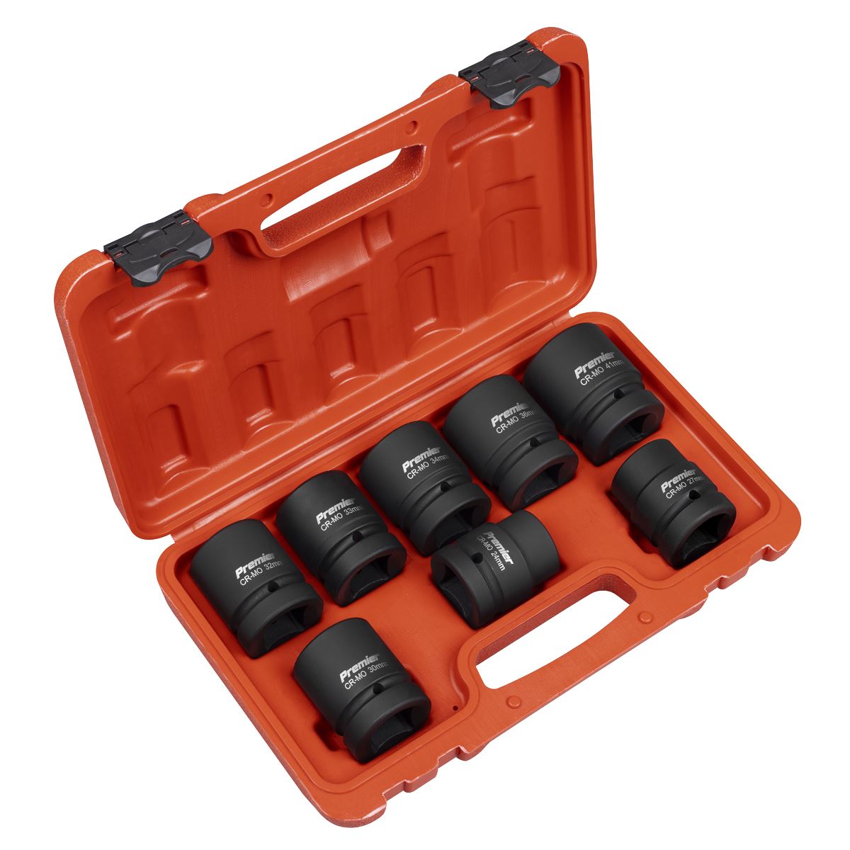 Sealey Premier Impact Socket Set 1"Sq Drive 8pc AK889M