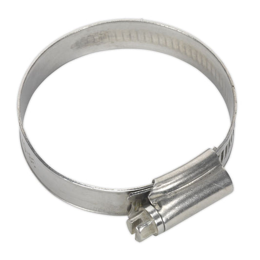 Sealey Hose Clip Stainless Steel 38-57mm Pack of 10 SHCSSM