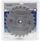 Draper Circular TCT Saw Blade 250mm x 30mm 25mm 20mm 16mm x 24T 24 Tooth 09486
