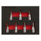 Sealey Hex Socket Bit Set 7pc 3/8"Sq Drive Imperial AK6246