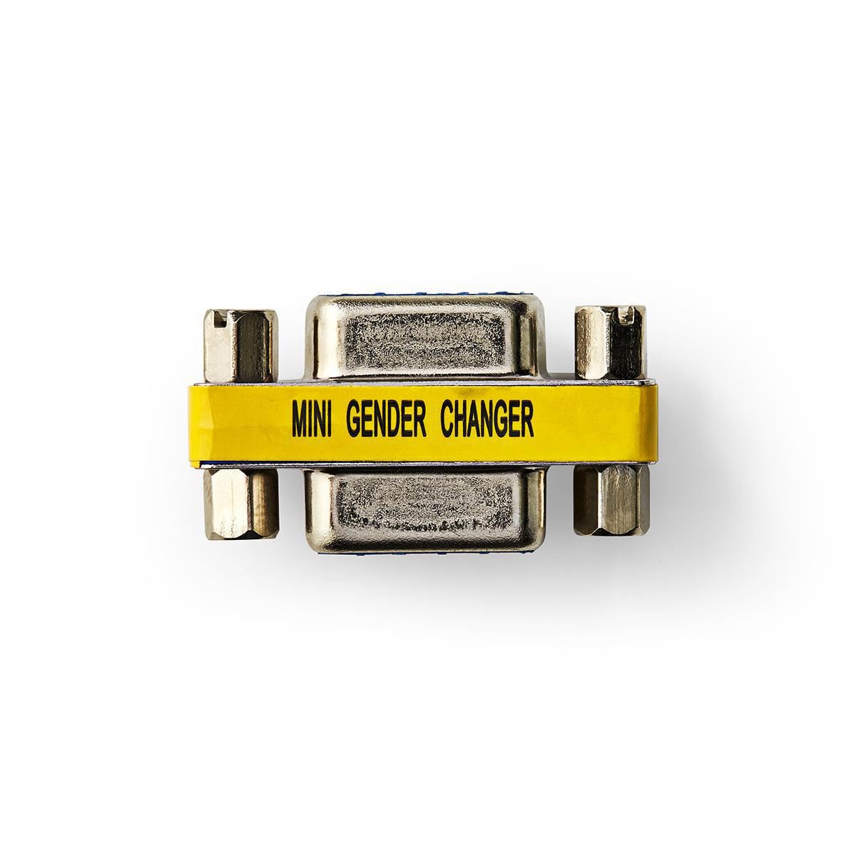Nedis D-Sub Coupler D-Sub 9-Pin Female to D-Sub 9-Pin Female Metal CCGP52810ME